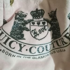juicy Couture Y2K baby pink Scottie bag* WITH FLAWS*